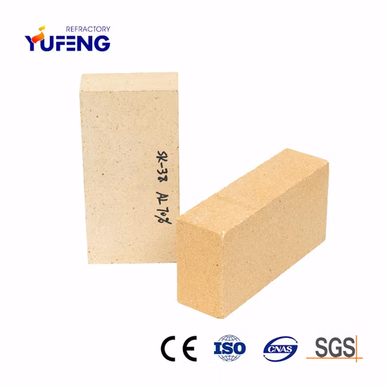 High Alumina Spalling Resistant Refractory Brick for Cement Industry